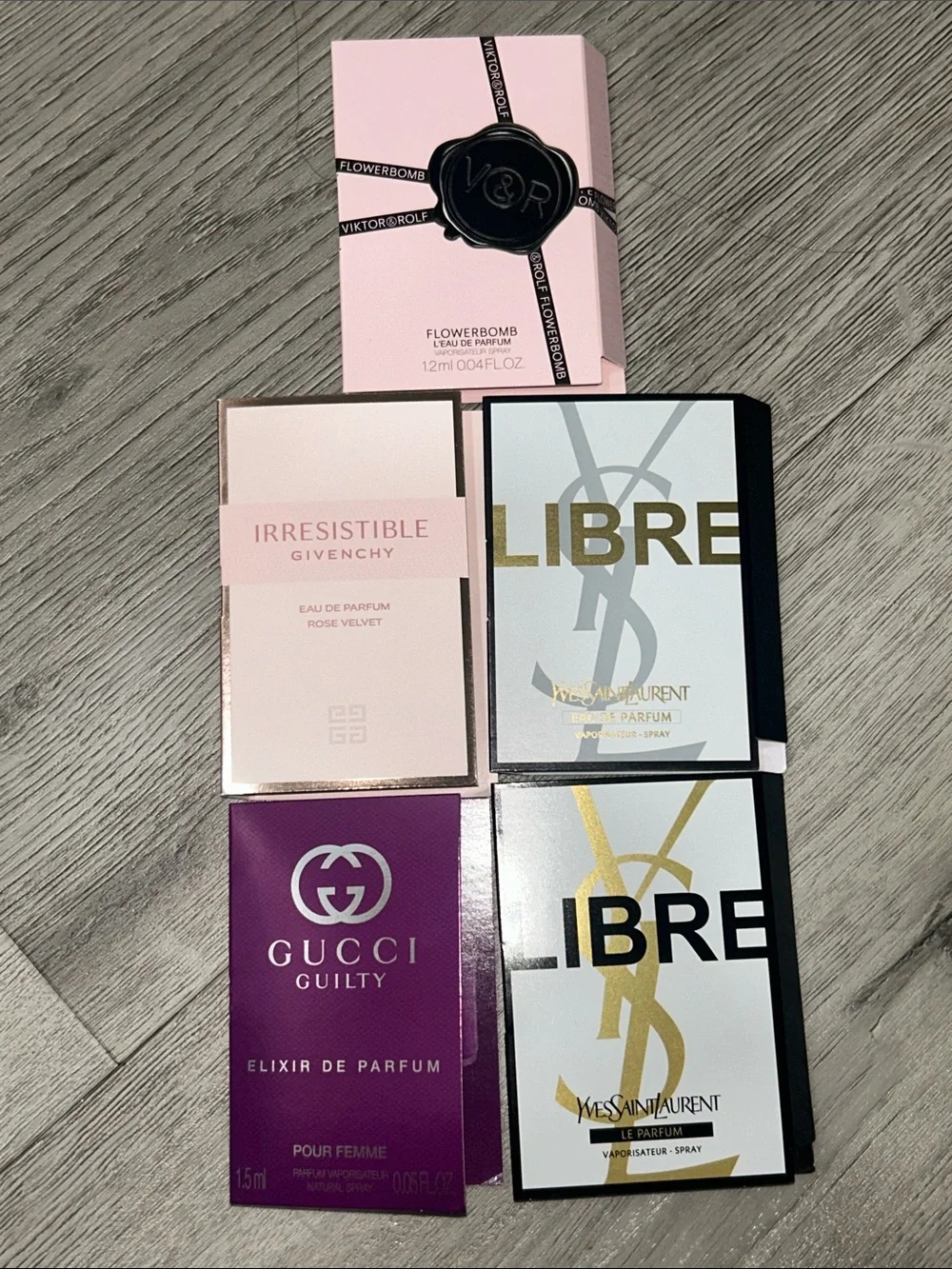 Assorted Designer Luxury Mini Perfumes - Gucci YSL Givenchy Victor&Rolf NWT